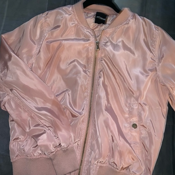 Pink and gold bomber jacket - Picture 2 of 4